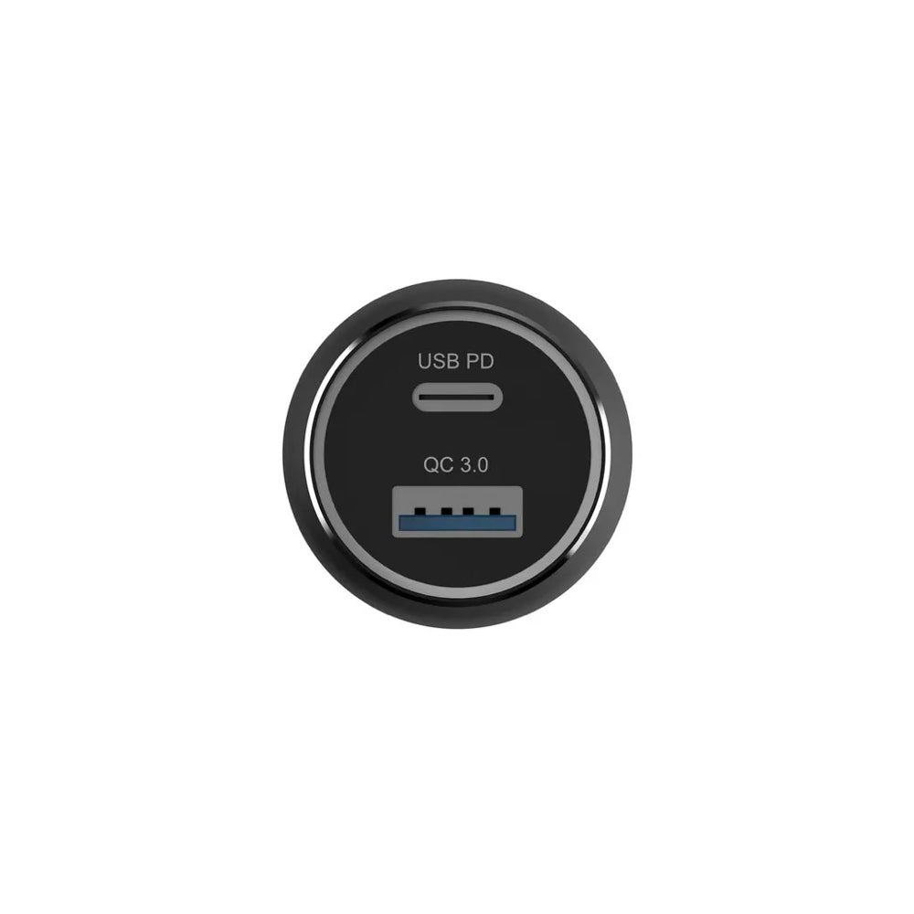 Adam Elements OMNIA C1 Pro Car Charger - Black - Mac Shack