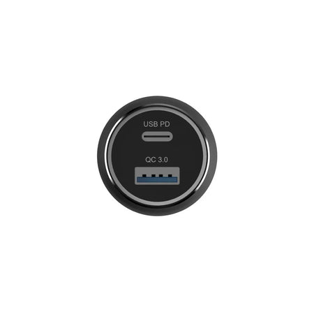 Adam Elements OMNIA C1 Pro Car Charger - Black - Mac Shack