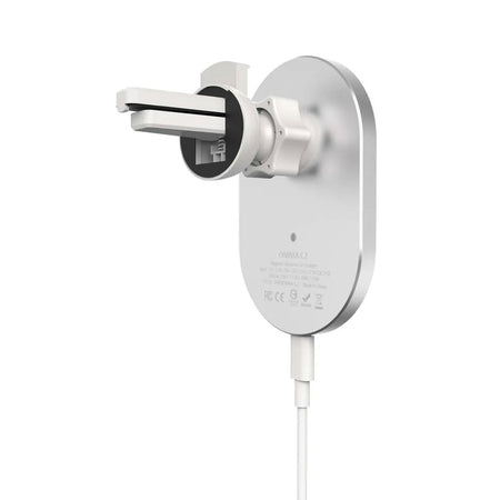 Adam Elements OMNIA C2 Magnetic Wireless Car Charger - White - Mac Shack