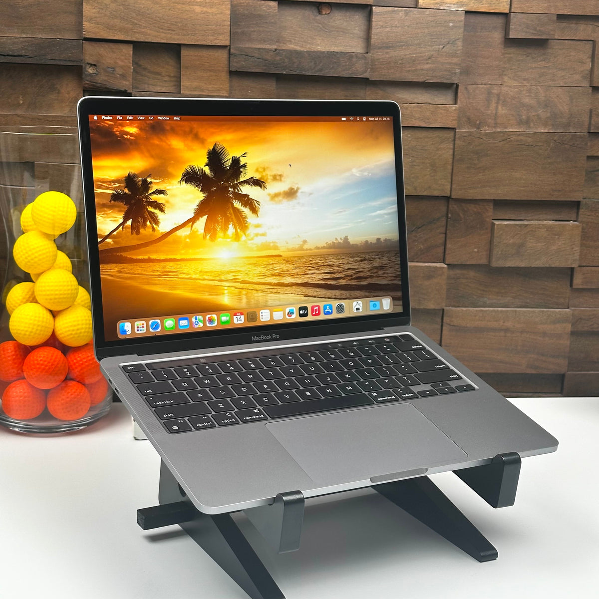 Custom Build 2020 Apple MacBook Pro 13-inch M1 8-Core CPU, 8-Core GPU (Touch Bar, 16GB Unified RAM, 256GB SSD, Space Gray) - Pre Owned / 3 Month Warranty - Mac Shack