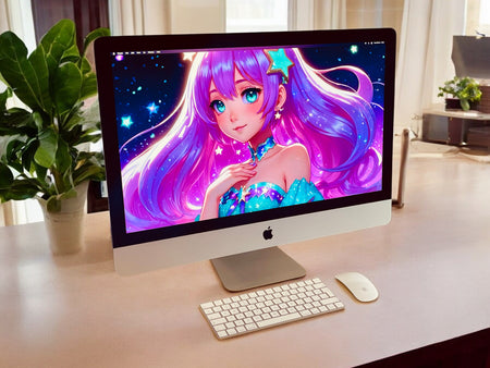 Apple iMac 27-inch 3.0GHz 6-Core i5 (5K Retina, 8GB RAM, 1TB Fusion, Silver) - Pre Owned  / 3 Month Warranty - Mac Shack