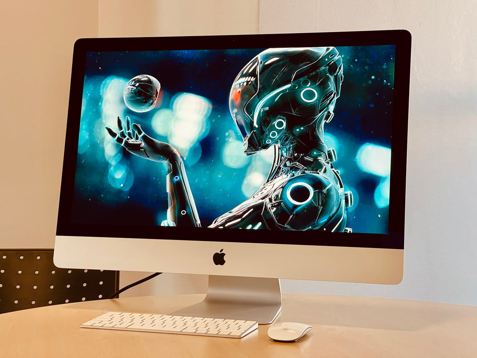 2020 Apple iMac 27-inch 3.1GHz 6-Core Intel Core i5 (5K Retina, 8GB RAM, 256GB SSD, Silver) - Pre Owned / 3 Month Warranty - Mac Shack