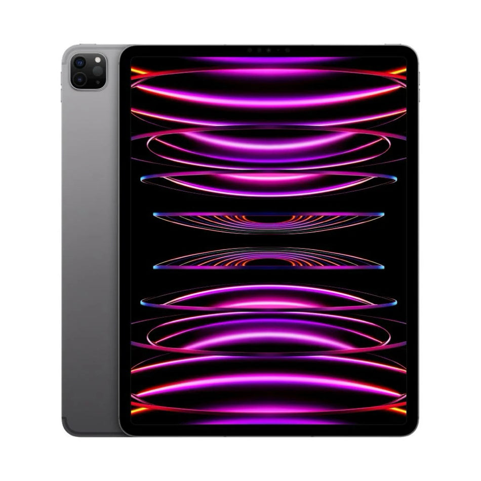 2022 12.9-inch Apple iPad Pro 6th Gen M2 (512GB, Wifi & Cellular, Space Gray) - New / 1 Year Apple Warranty