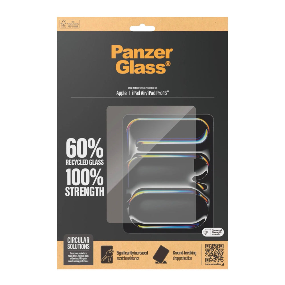 PanzerGlass™ Ultra-Wide Fit Screen Protector for Apple iPad Air (M2) | iPad Pro 13-Inch M4 (2024) - Mac Shack