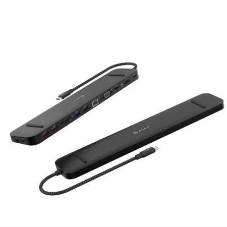 Adam Elements CASA HUB Pro Max USB-C 3.1 Gen 2 & 4K60Hz 13-in-1 Hub - Black - Mac Shack