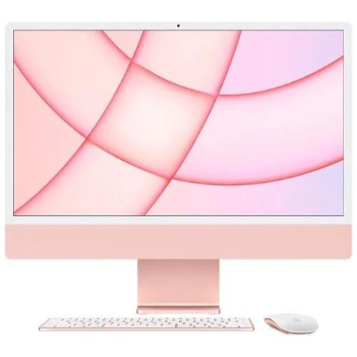 Macデスクトップ Apple iMac 24-inch, M1, 2021 8GB 256GB imac_m3_2_ports_green_pdp_imag