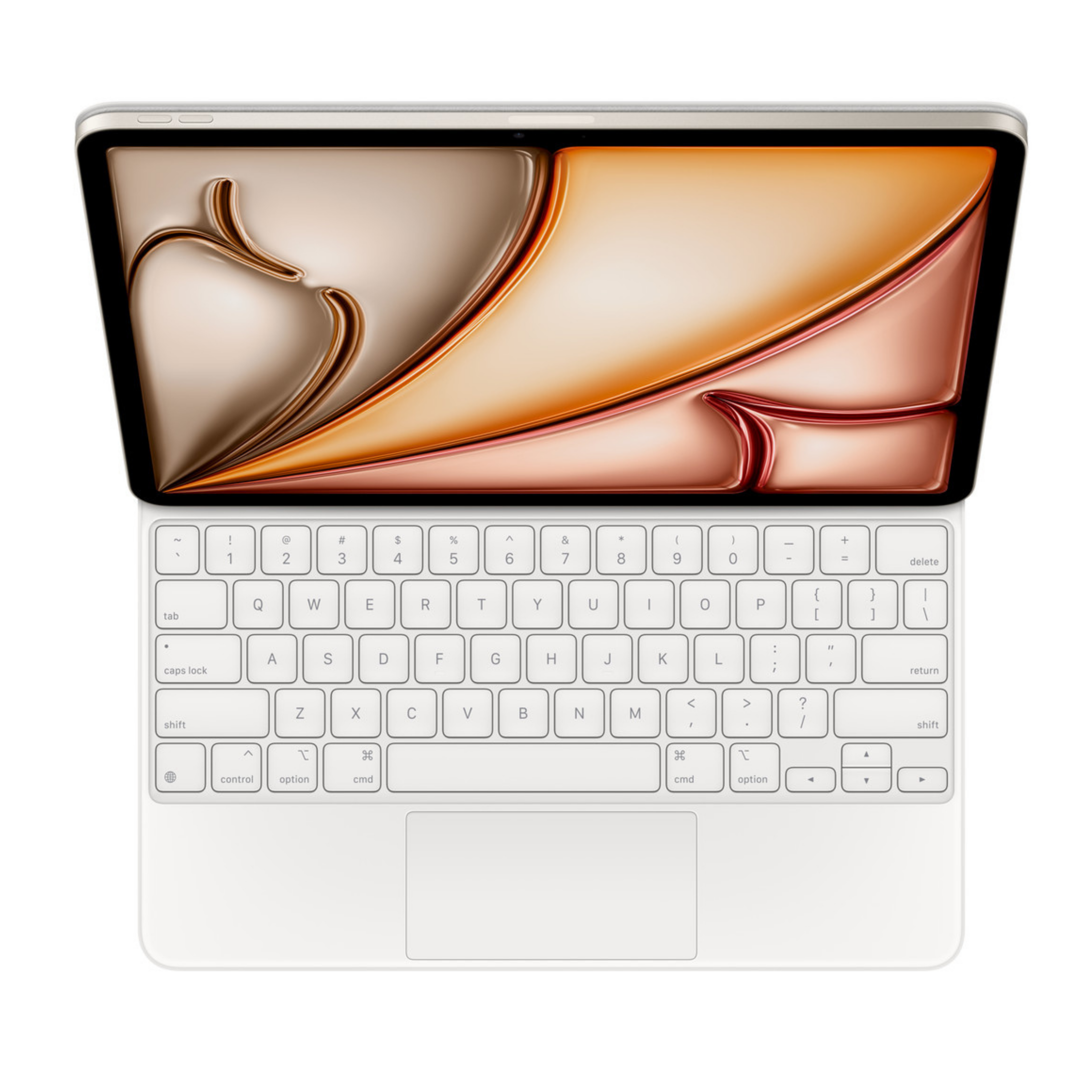 Apple Magic Keyboard for iPad Air 13-inch M2 (US English, White) - New - Mac Shack