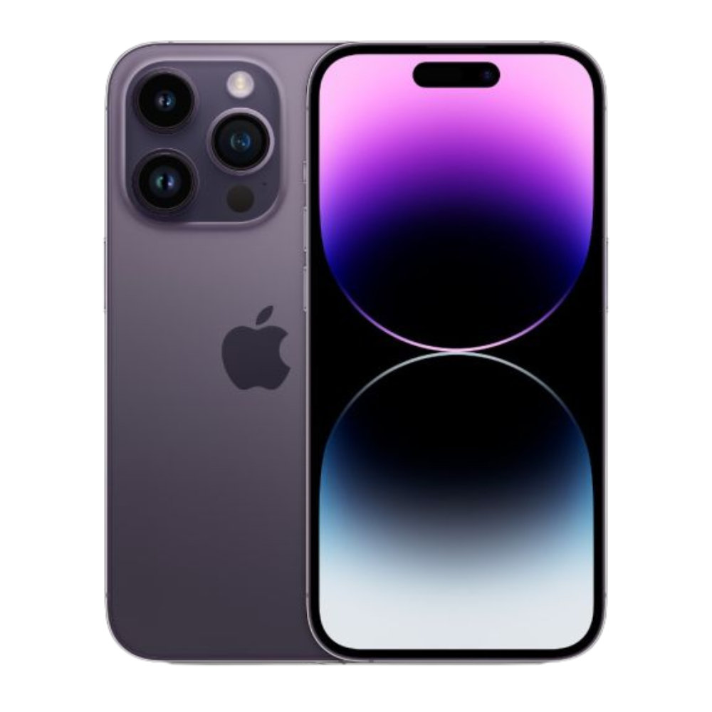P243 iPhone14 Pro 128GB パープル iPhone 14 Pro 128GB Deep Purple – Pre-Owned | Mac Shack