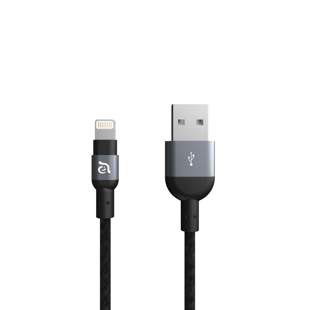 Peak Iii 120b - Usb-a To Lightning Cable 1.2m - Black 