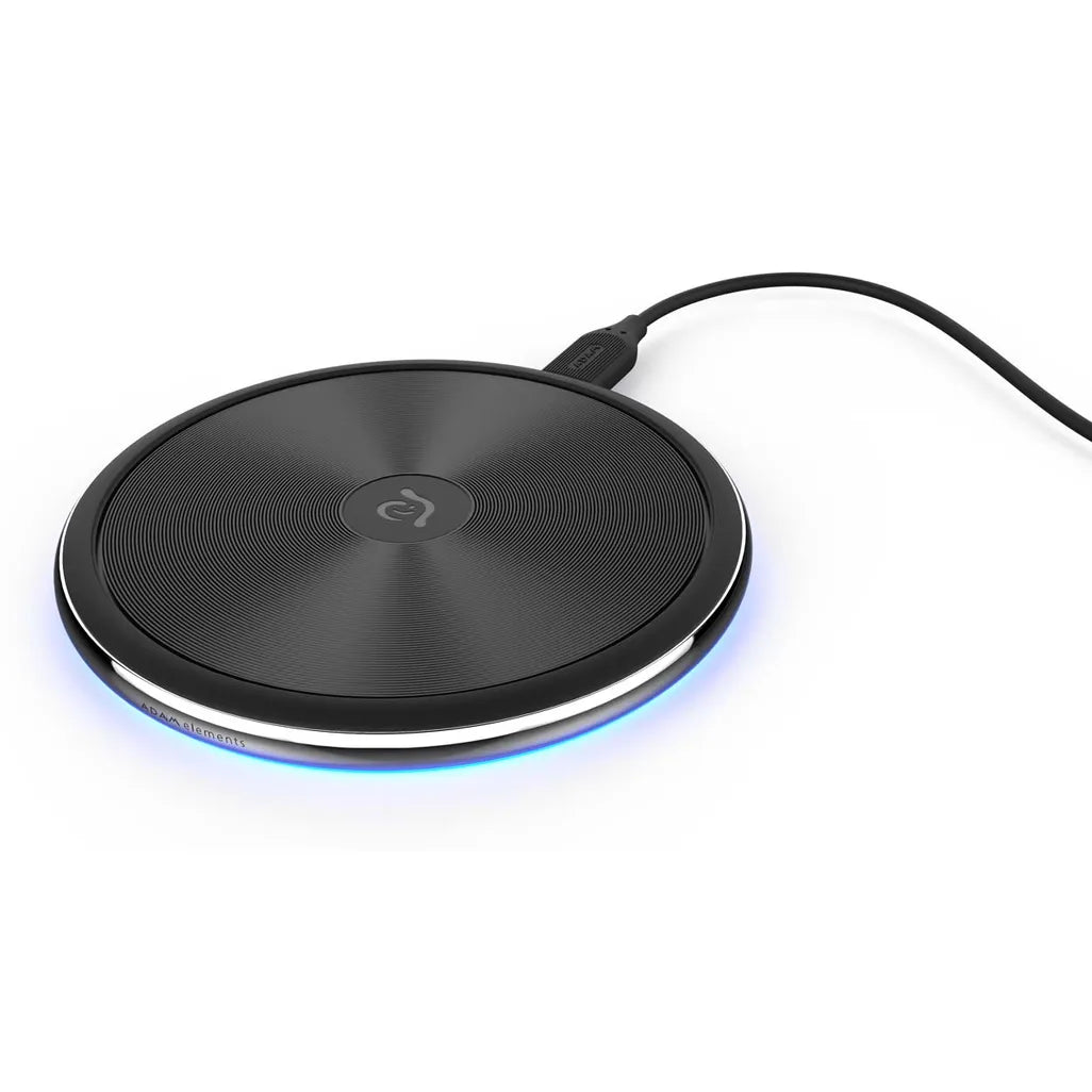 Adam Elements OMNIA Q1 10w Wireless Charger - Grey - Mac Shack