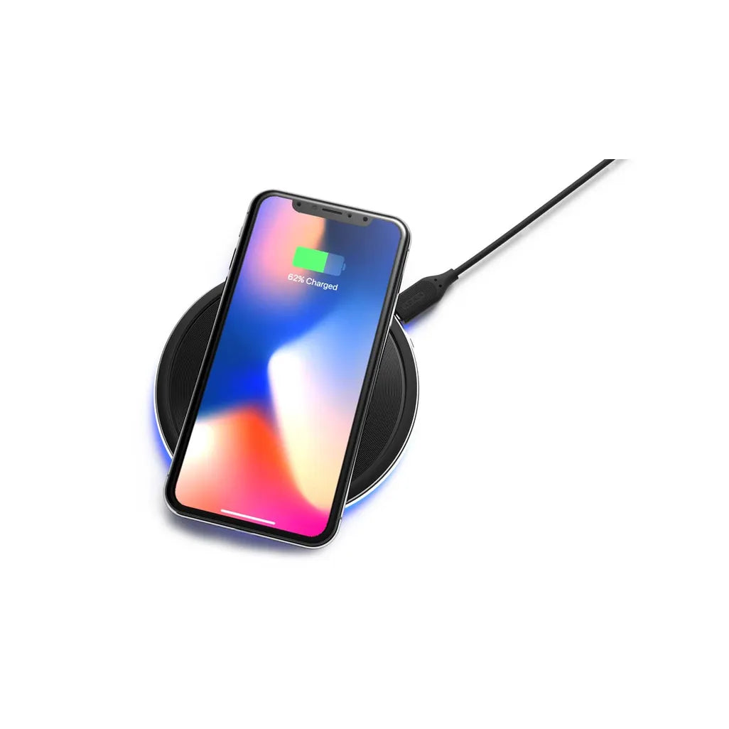 Adam Elements OMNIA Q1 10w Wireless Charger - Grey - Mac Shack