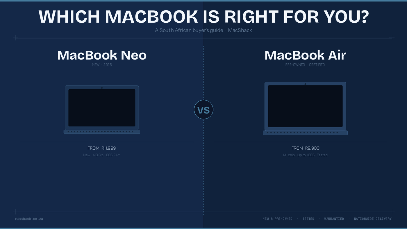 MacBook Neo vs MacBook Air: Which Should You Buy in South Africa?