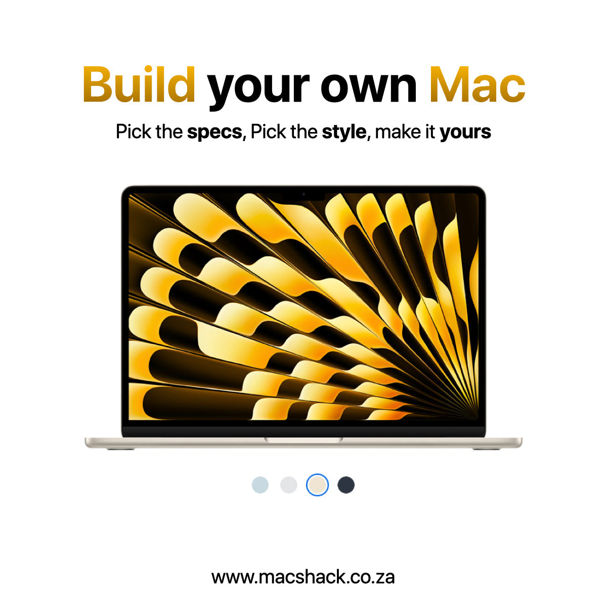 Build Your Own Mac | Custom Config | Mac Shack SA