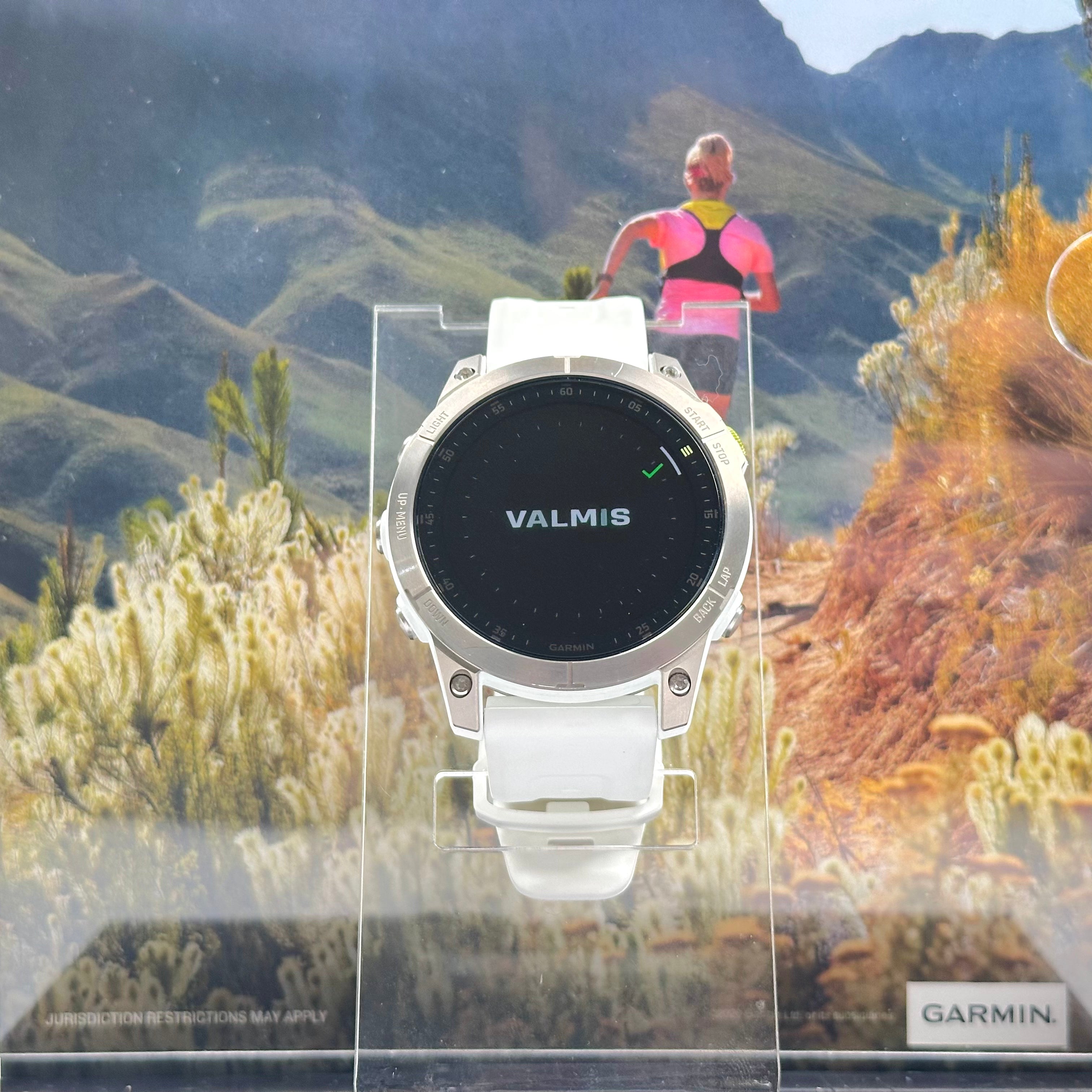 Garmin epix™ Gen 2 Sapphire (47mm, White Titanium with Carerra White Silicone Band) - Pre Owned / 3 Month Warranty - Mac Shack