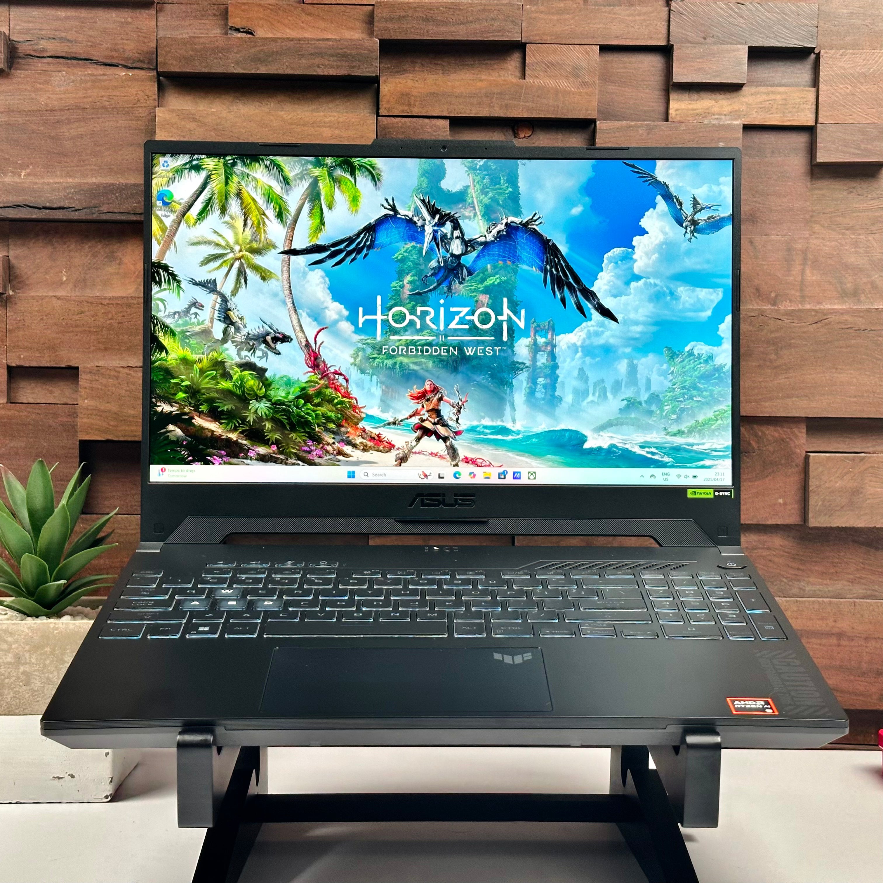 ASUS TUF Gaming A15 15-inch 4.0GHz 8-Core AMD Ryzen 9-8945H (32GB RAM, 1TB SSD, NVIDIA GeForce RTX 4070, Jaegar Grey) - Pre Owned / 3 Month Warranty - Mac Shack