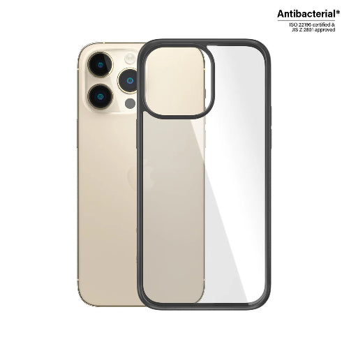 PanzerGlass™ ClearCase™ iPhone 14 Pro Max - Black Edition - Mac Shack