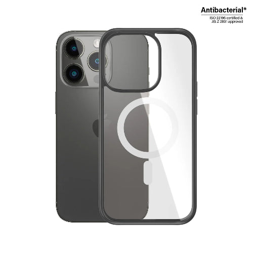 PanzerGlass™ ClearCase™ iPhone 14 Pro  - Black Edition - Mac Shack