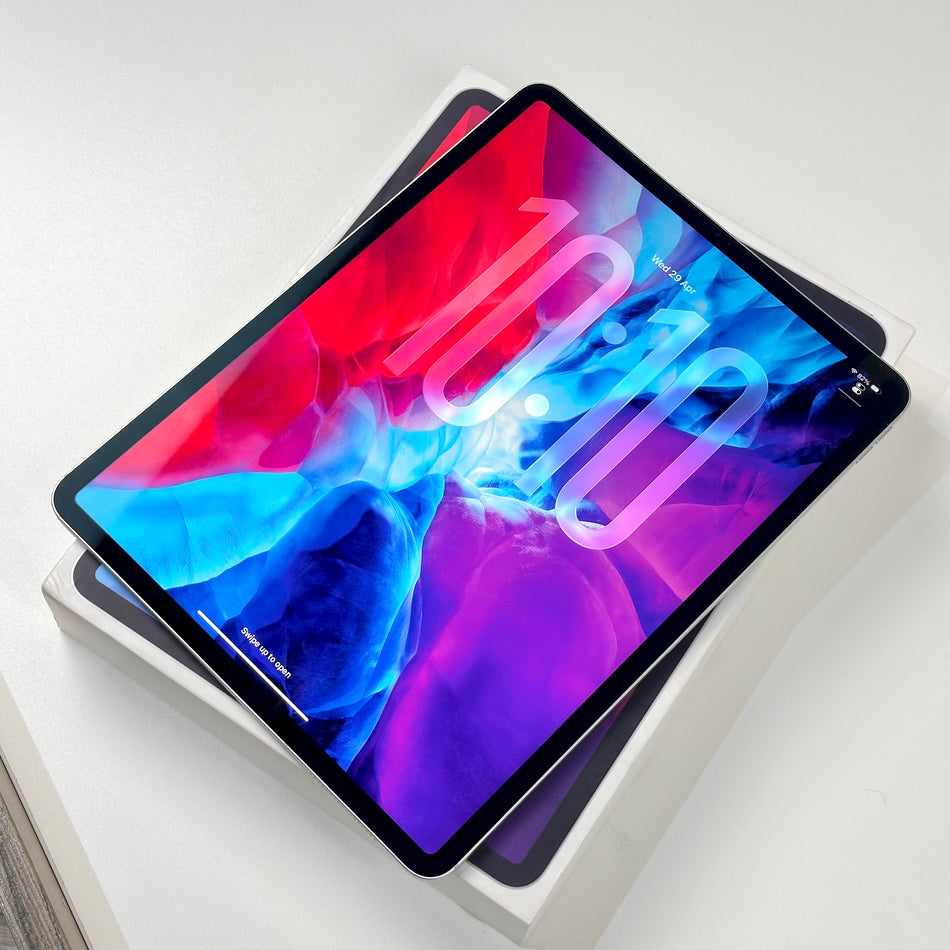 iPad Pro 12" 4th Gen 256GB Cellular Silver (2020) - Pre-Owned