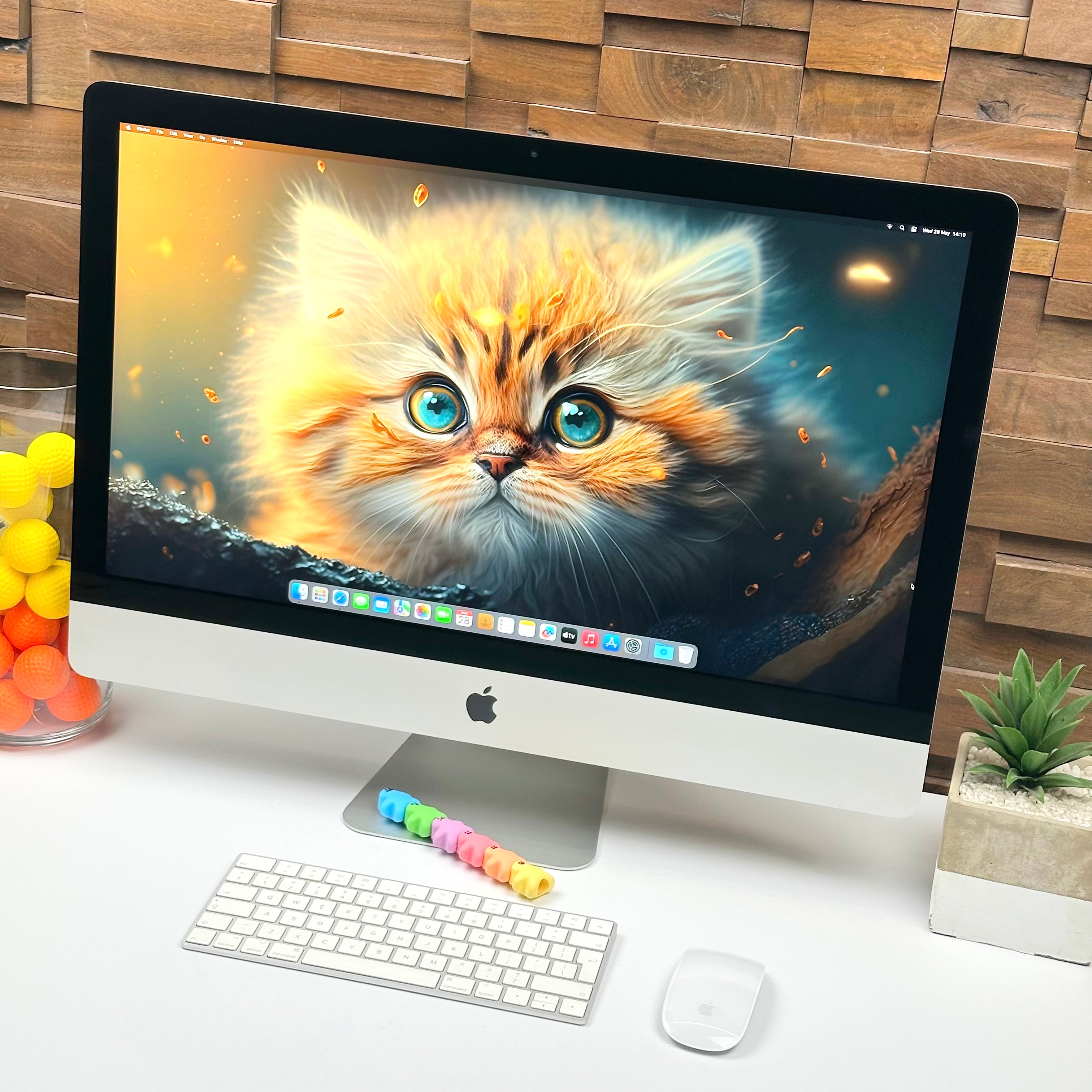 Apple iMac 27-inch 3.5GHz Quad-Core Intel Core i5 (5K Retina, 48GB RAM, 1TB Fusion, Silver) - Pre Owned / 3 Month Warranty - Mac Shack