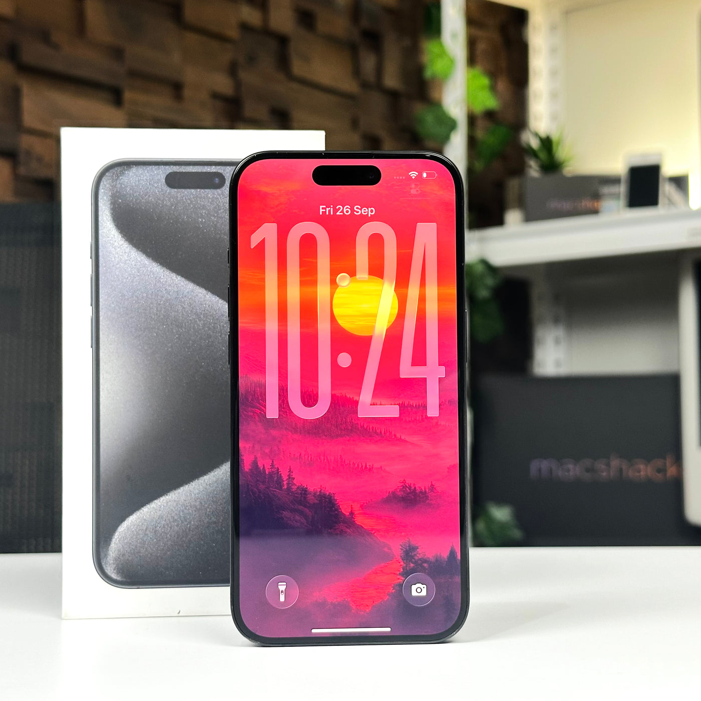 iPhone 15 Pro 128GB Blue Titanium (2023) - Pre-Owned - Mac Shack