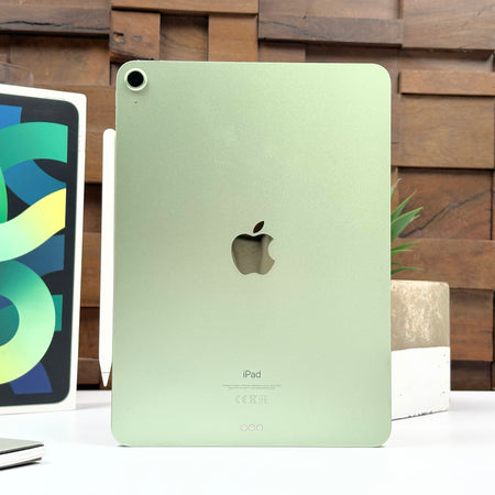 Combo Deal 2020 10.9-Inch Apple iPad Air 4th Gen (64GB, Wifi, Green) + Apple Pencil 2nd Generation - Pre Owned / 3 Month Warranty - Mac Shack