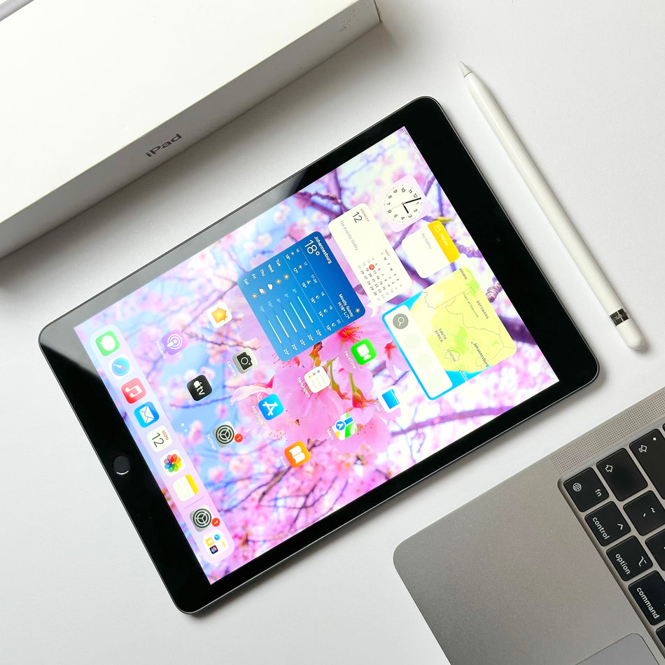 Combo Deal 2021 10.2-inch Apple iPad 9th Gen (64GB, Wifi, Space Gray) + Apple Pencil 1st Gen - Pre Owned / 3 Month Warranty