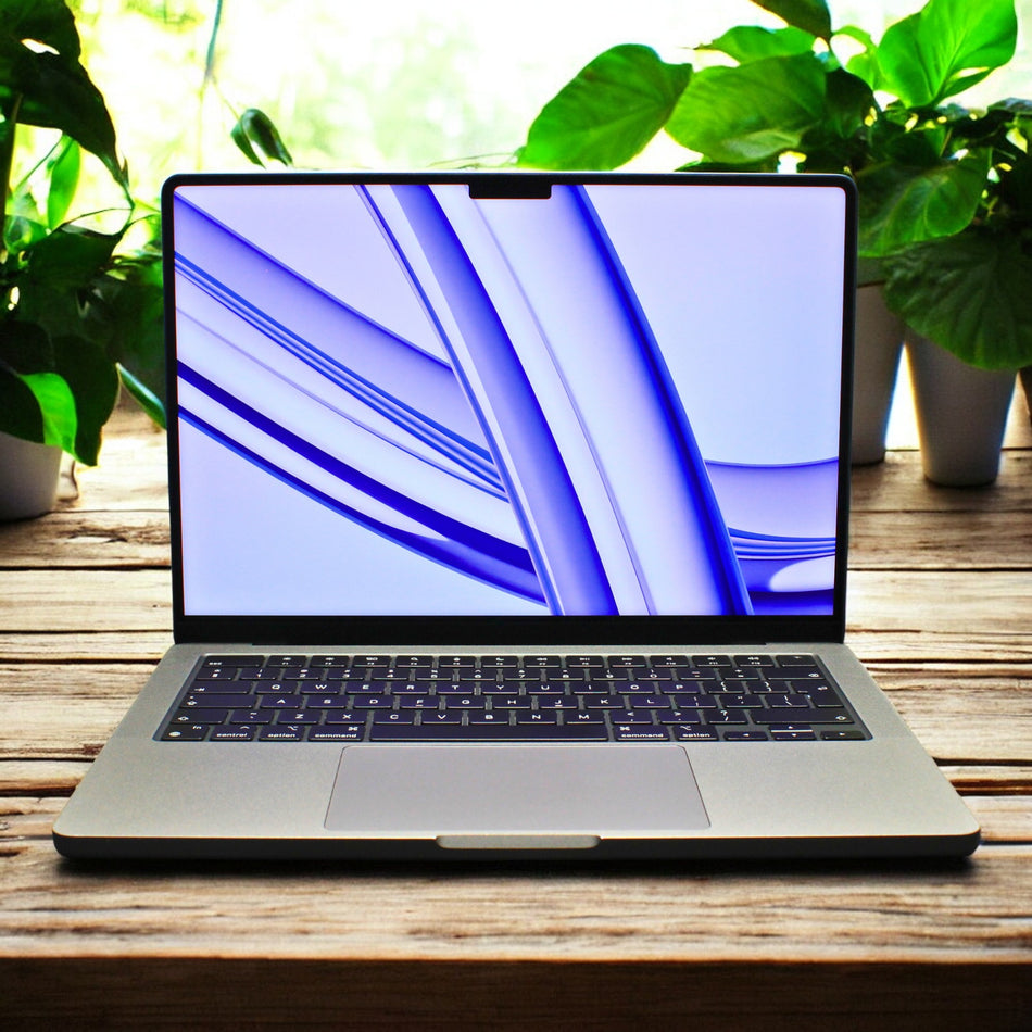 2023 Apple MacBook Pro 14-Inch M3 8-Core CPU, 10-Core GPU (8GB Unified RAM, 512GB SSD, Space Gray) - Pre Owned / Apple Limited Warranty