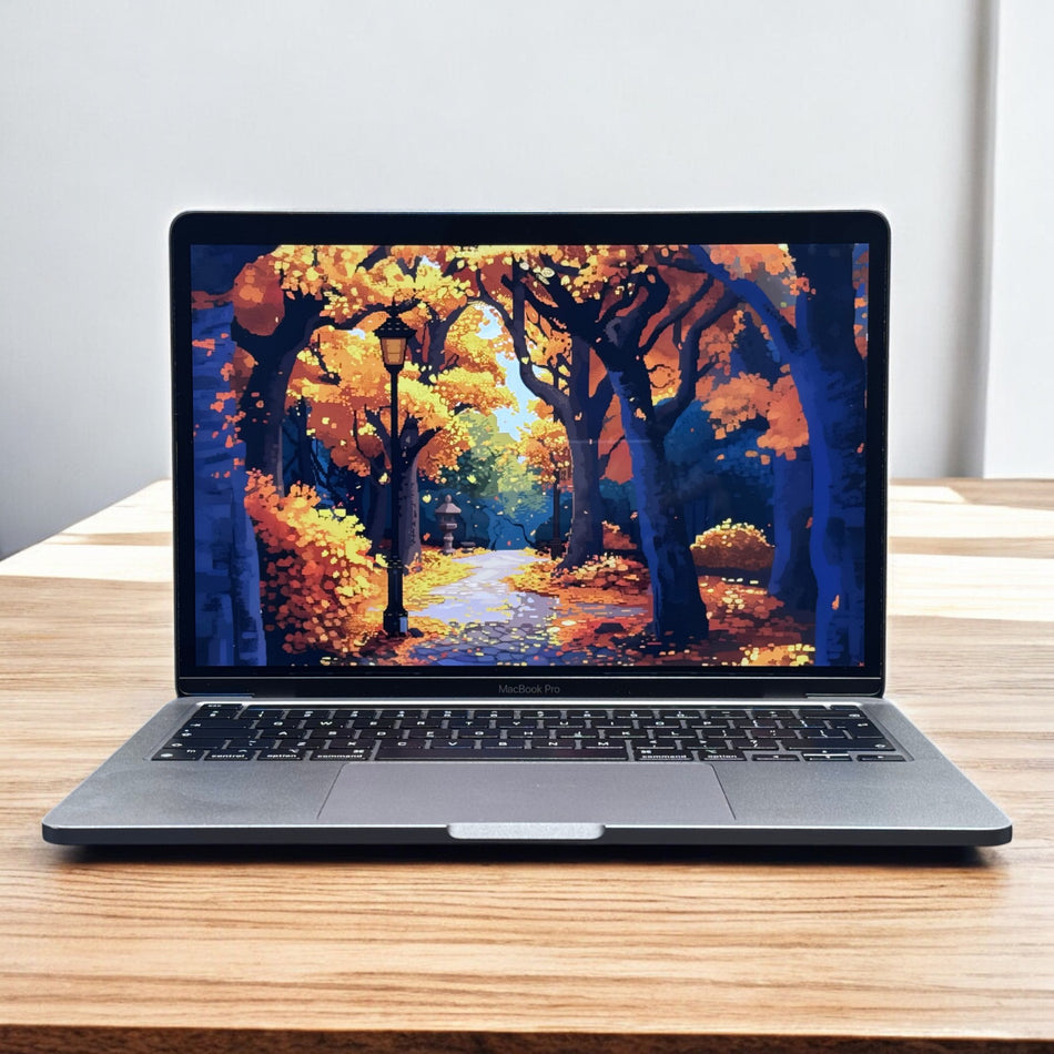 2022 Apple MacBook Pro 13-Inch M2 8-Core CPU, 10-Core GPU (8GB Unified RAM, 256GB SSD, Space Gray) - Pre Owned / 3 Month Warranty