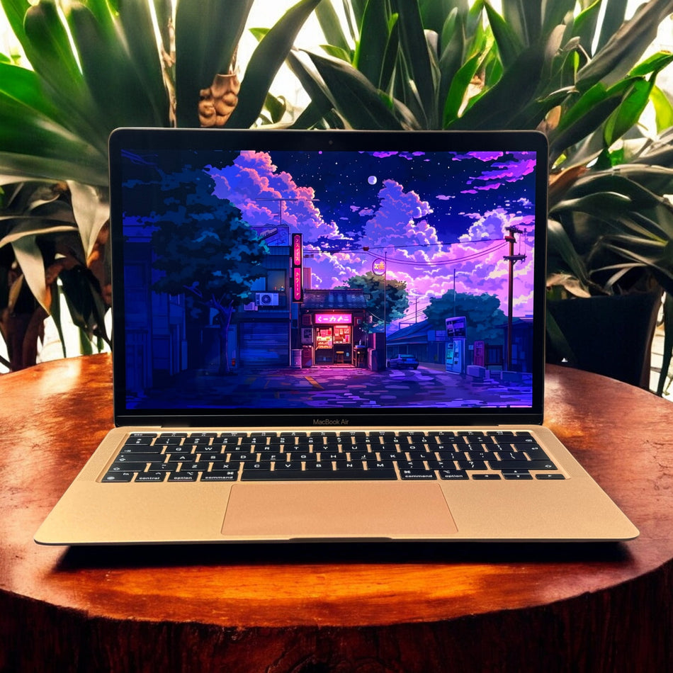 2020 Apple MacBook Air 13-inch M1 8-Core CPU, 7-Core GPU (8GB Unified RAM, 256GB SSD, Gold) - Demo / Apple Limited Warranty