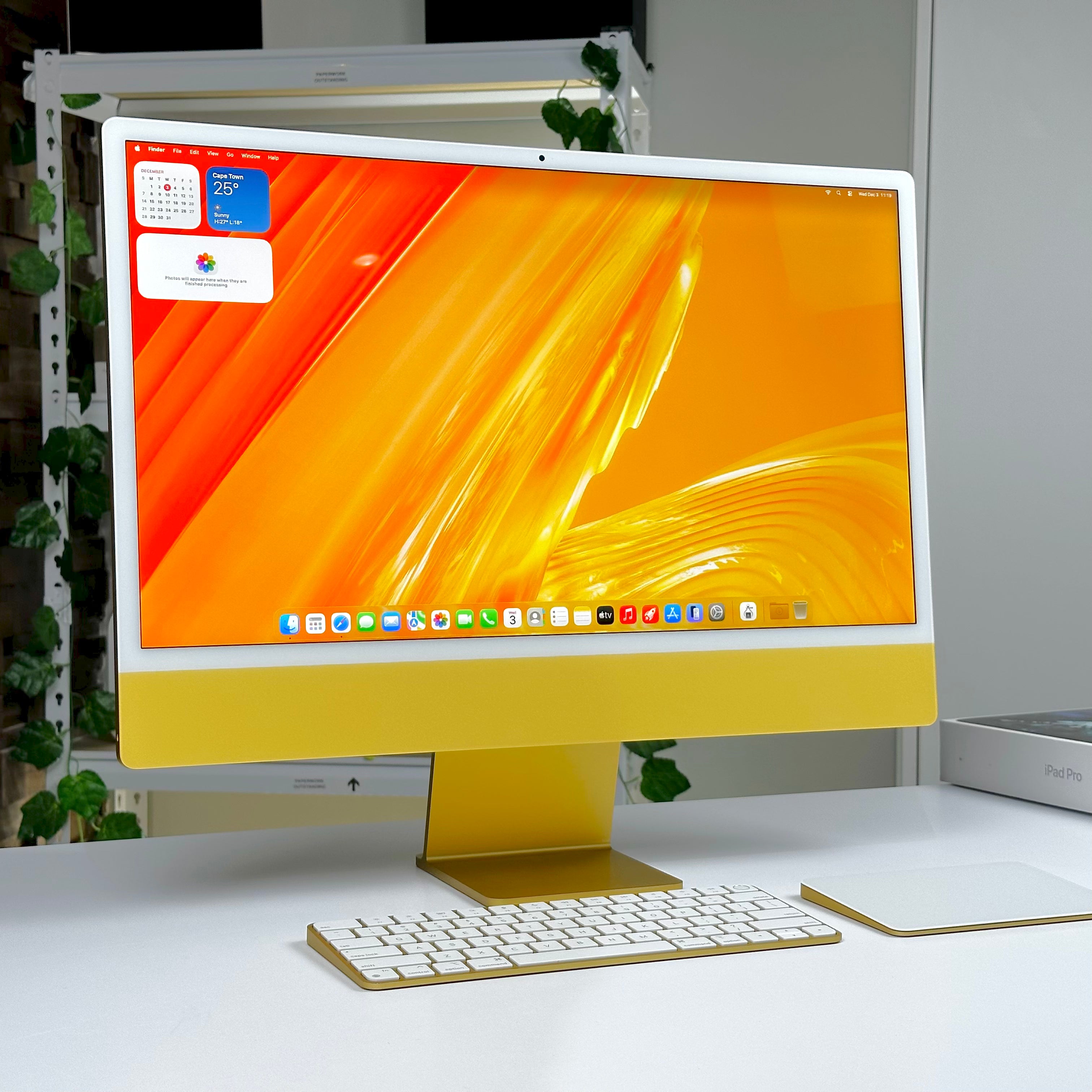 Apple iMac 24インチ M1 16GB 1TBイエロー 1191B273-5AB5-44CA-829F-