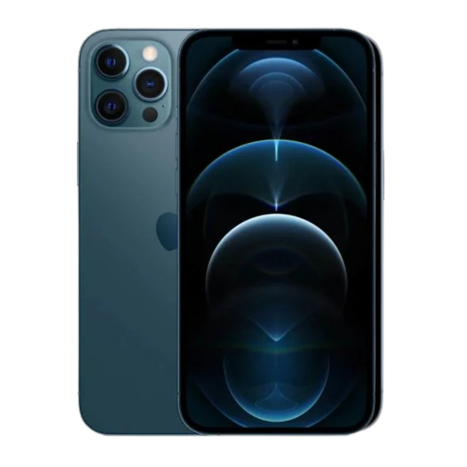Apple iPhone 12 Pro Max (256GB, Pacific Blue) - Pre Owned / 3 Month Warranty