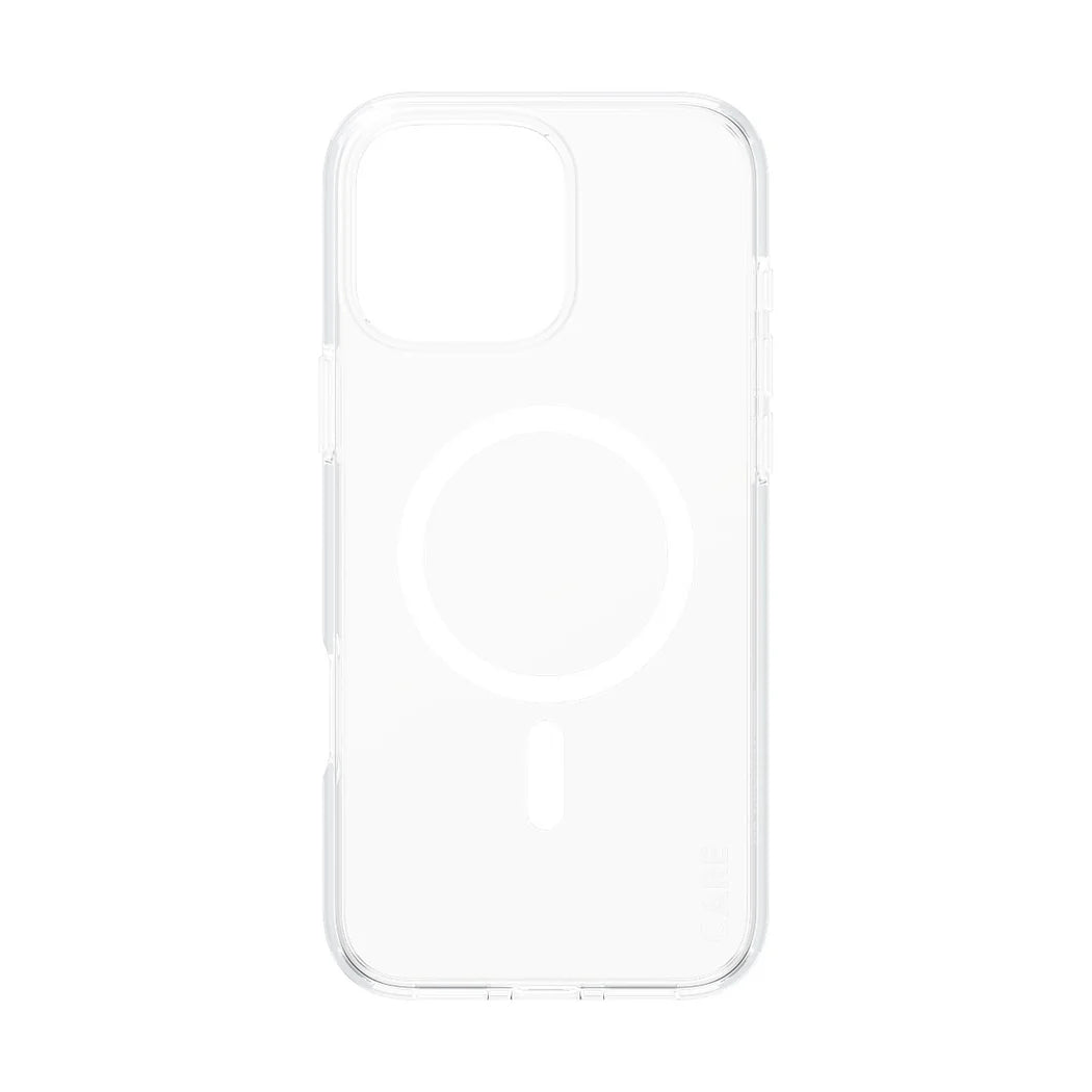 CARE by PanzerGlass® Flagship Case Transparent Urban Combat w. White MagSafe iPhone 16 Pro Max - Mac Shack