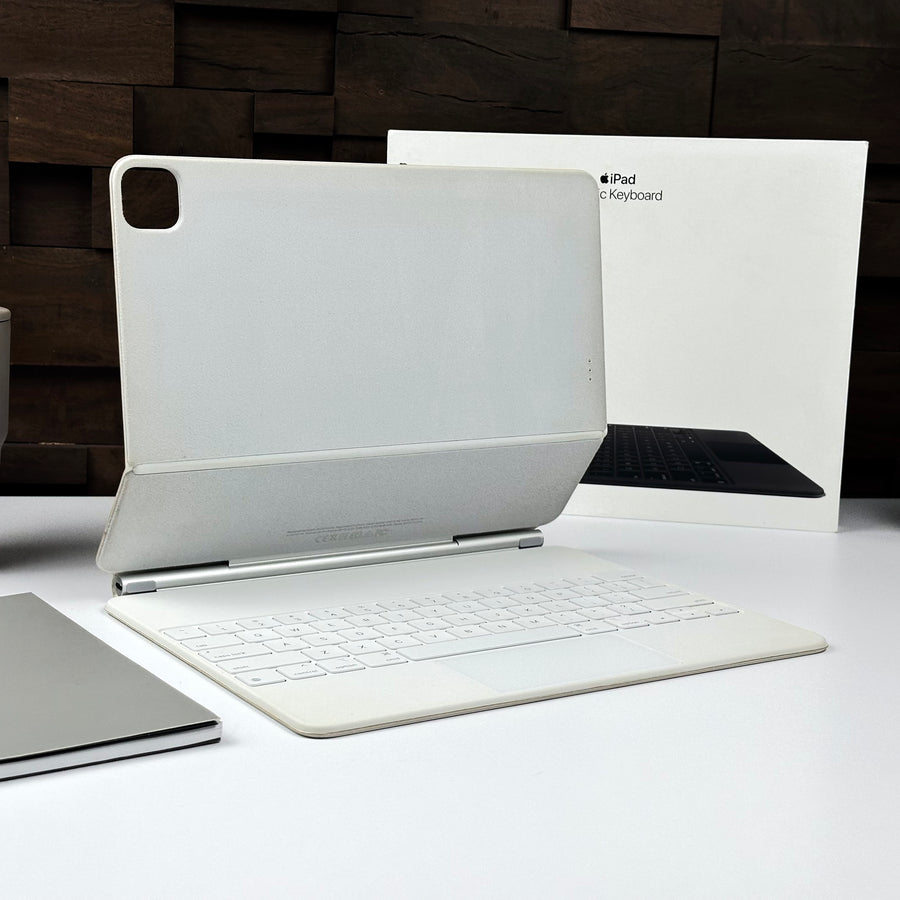 Apple Magic Keyboard for iPad Pro 12.9-Inch (White) - Pre Owned / 3 Month Warranty - Mac Shack