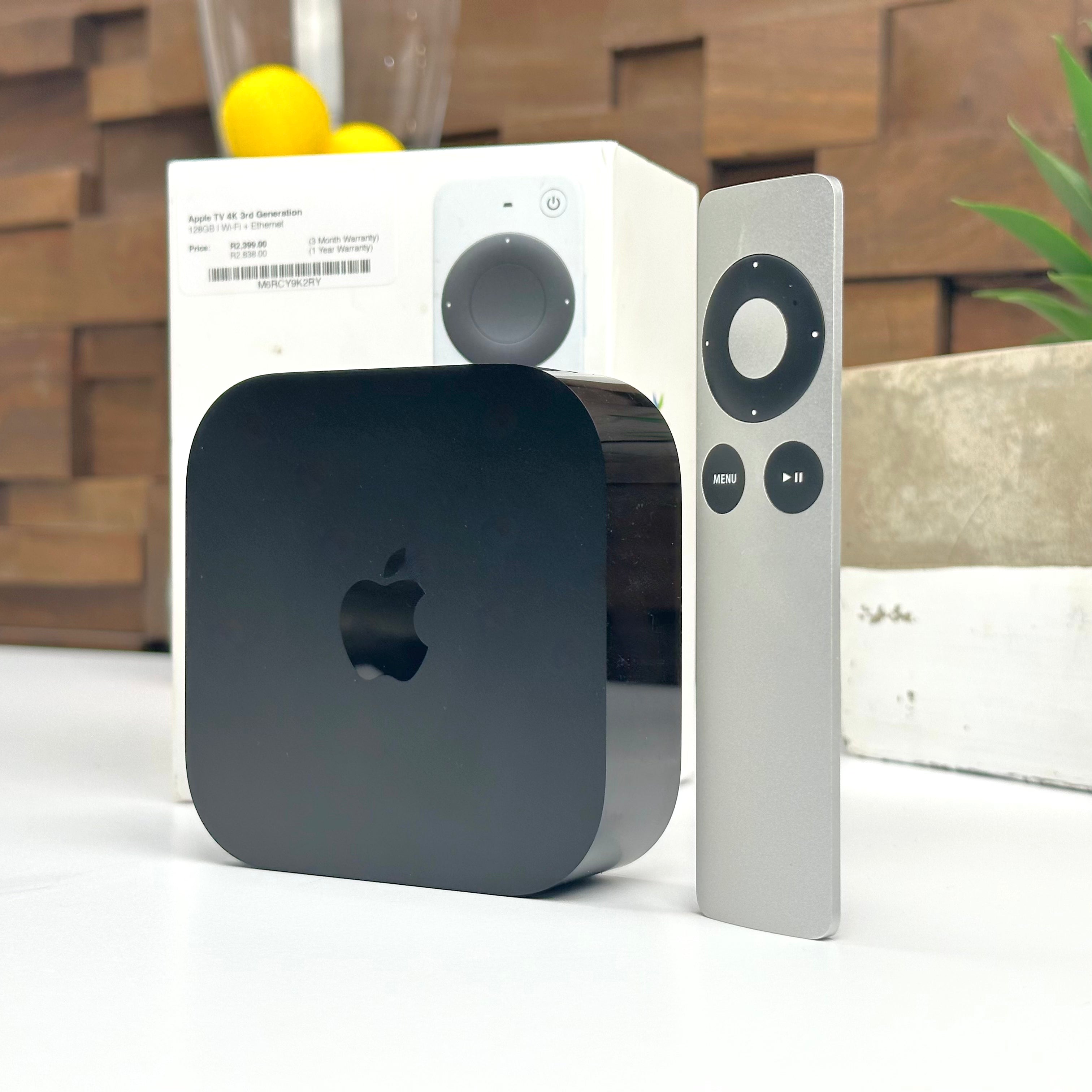 Apple TV 4K 3rd Generation (128GB, Wi‑Fi + Ethernet)  - Pre Owned / 3 Month Warranty - Mac Shack