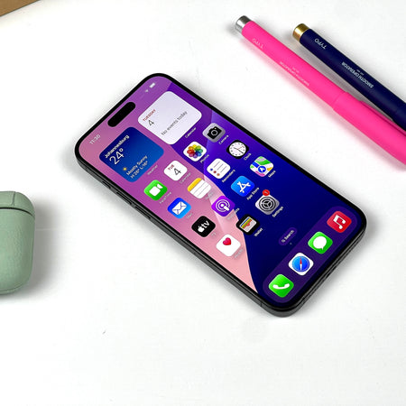 Apple iPhone 15 Pro Max (256GB, Black Titanium) - Pre Owned / Apple Limited Warranty - Mac Shack