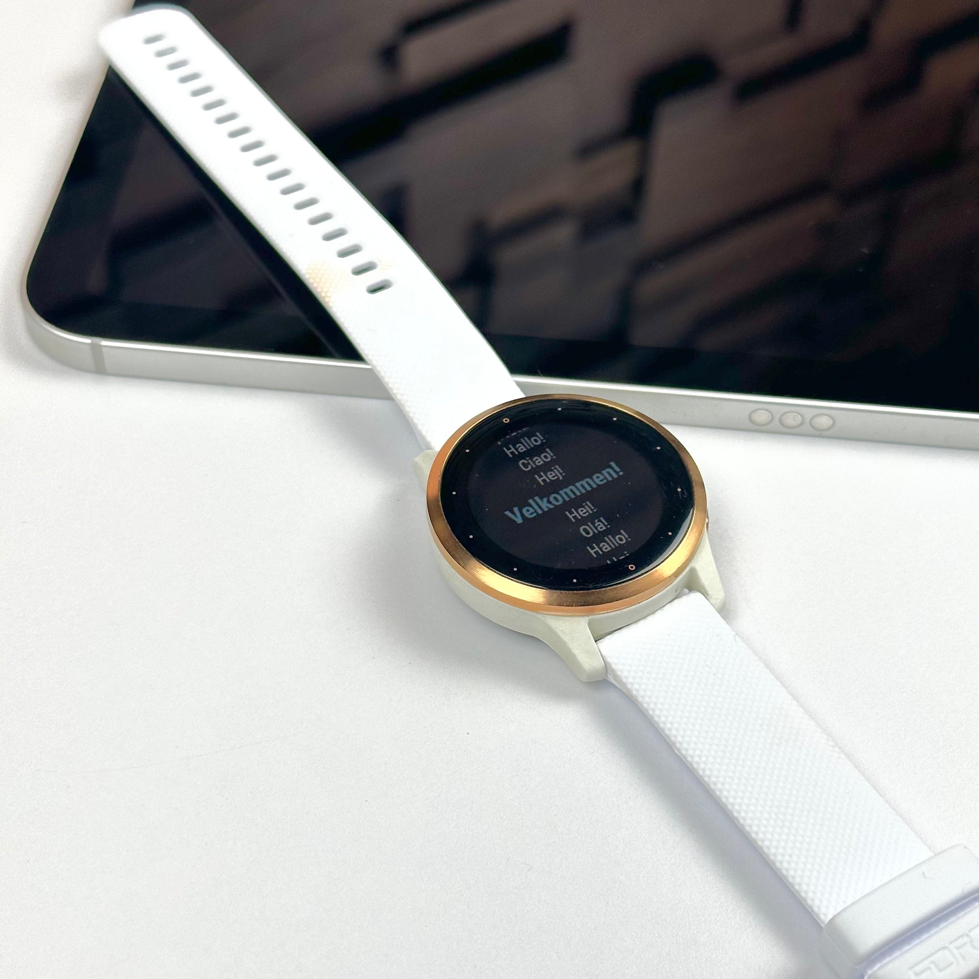 Rose Gold Power Garmin Vivoactive 4s Garmin Venu (Rose Gold