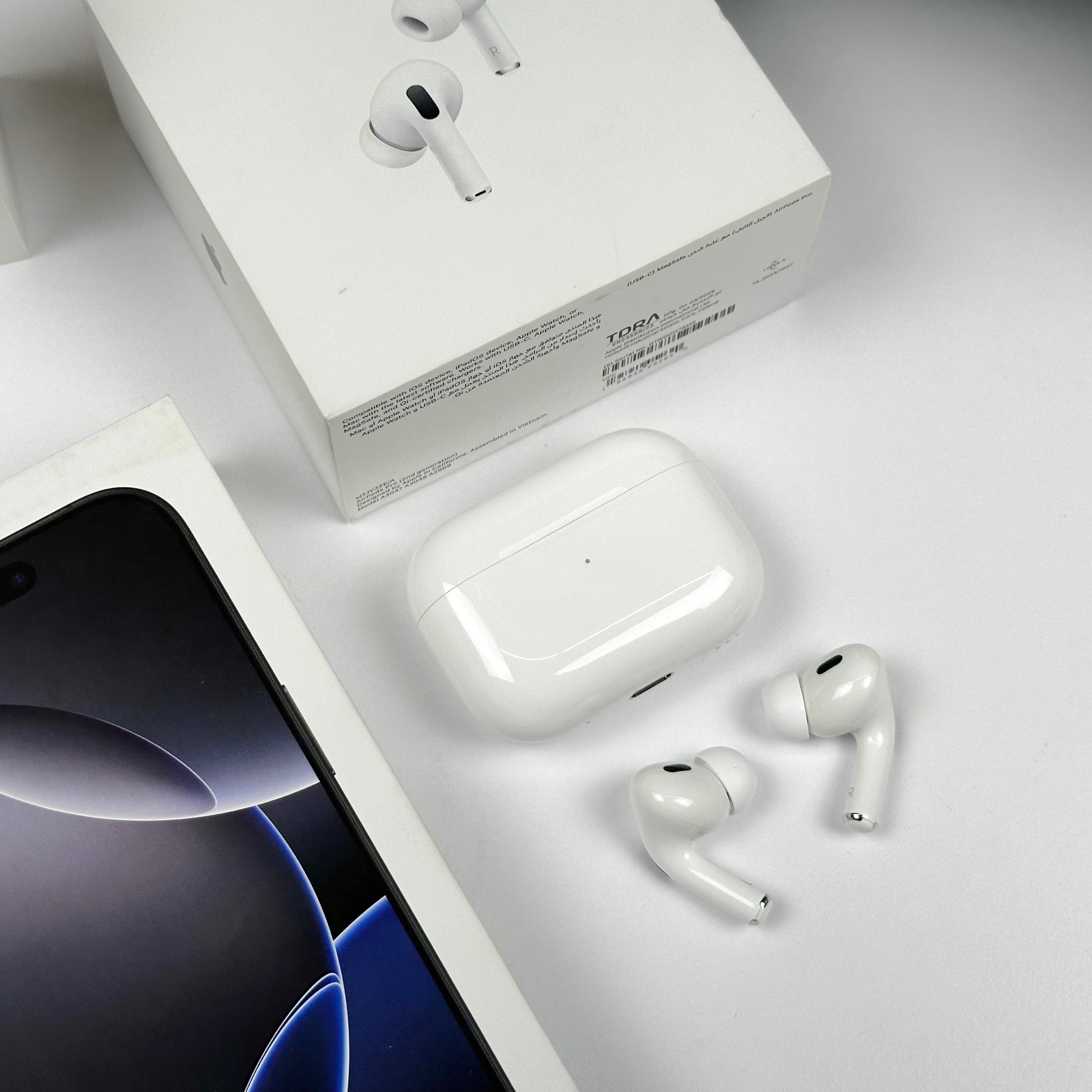 Apple AirPods Pro 2nd Gen with MagSafe Case (USB-C) - Pre Owned / 3 Month Warranty - Mac Shack