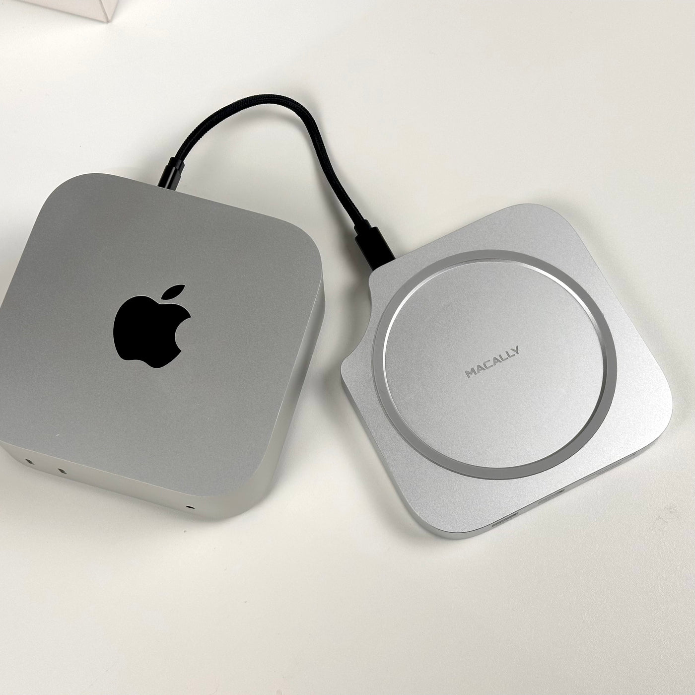 Macally Dock and Stand with M.2 NVMe Enclosure for Mac mini M4, view 4