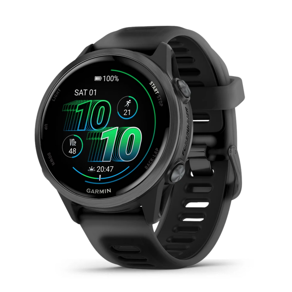Garmin Forerunner 570 42mm - Slate Grey Aluminium with Black Band - Mac Shack