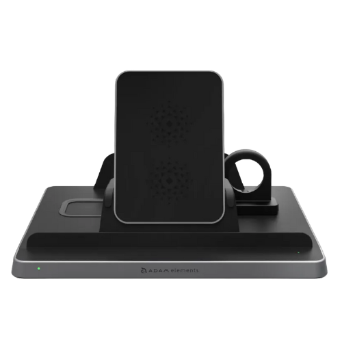 Adam Elements Q5 5-in-1 Charge Station - Black