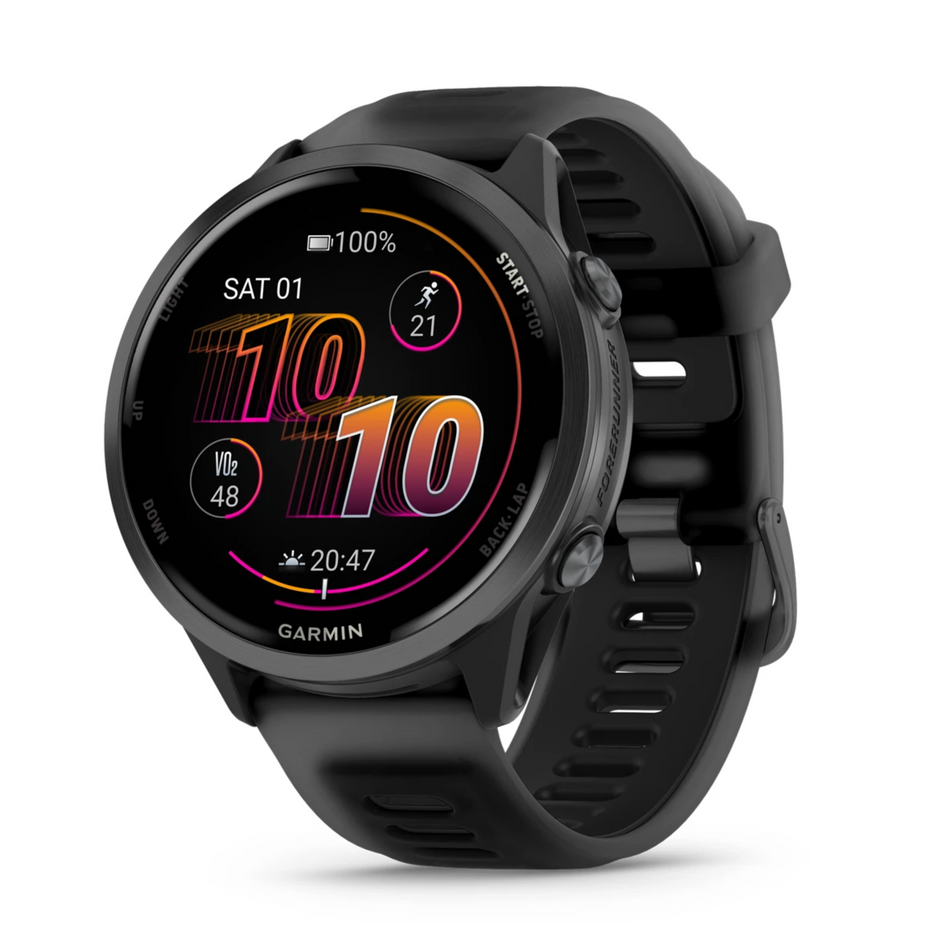 Garmin Forerunner 570 47mm - Slate Grey Aluminium with Black Band - Mac Shack