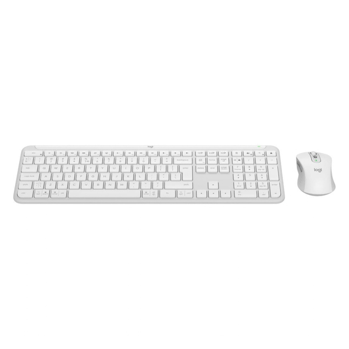 Logitech MK950 Signature Slim Wireless Keyboard and Mouse Combo (White), view 5