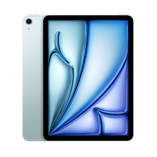 2024 11-Inch Apple iPad Air M2 (128GB, Wifi & Cellular, Blue) - New / 1 Year Apple Warranty