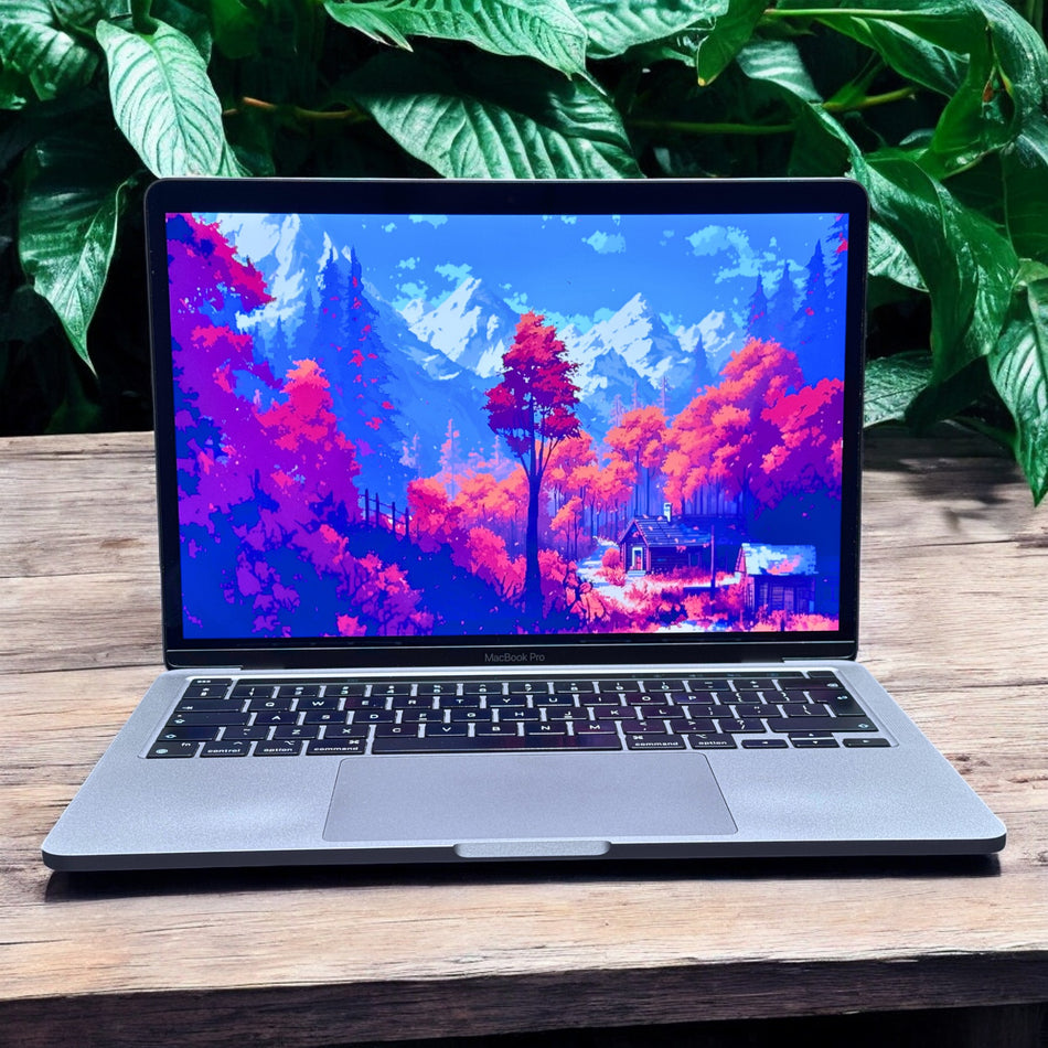 2020 Apple MacBook Pro 13-inch M1 8-Core CPU, 8-Core GPU (Touch Bar, 8GB Unified RAM, 256GB SSD, Space Gray) - Pre Owned / 3 Month Warranty