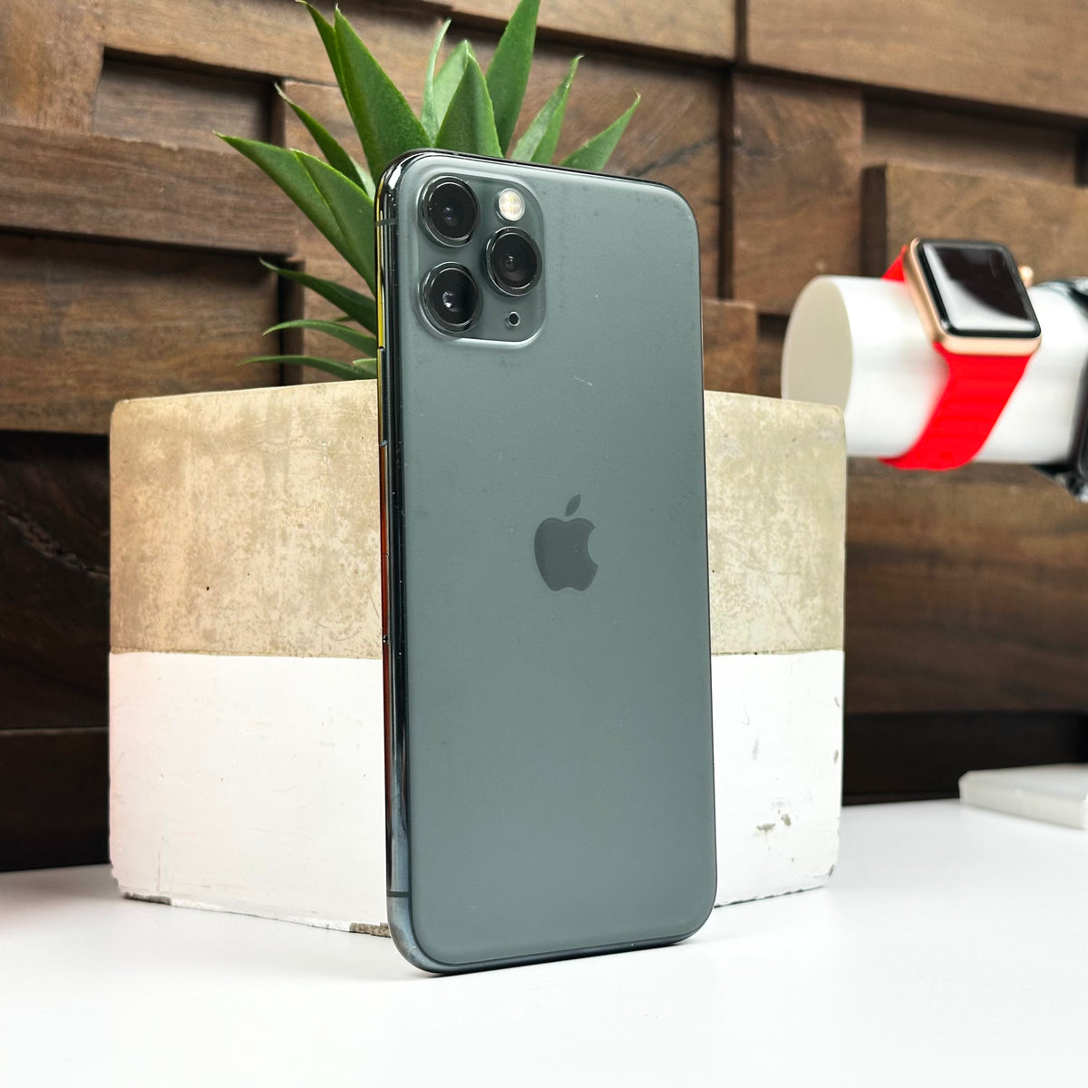 Apple iPhone 11 Pro (256GB, Midnight Green) - Pre Owned / 12 Month Limited Warranty - Mac Shack