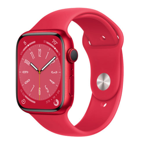 Apple Watch Series 8 (41mm, Red Aluminium with Red Sports Band, GPS) - Pre Owned / 3 Month Warranty