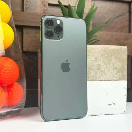 Apple iPhone 11 Pro (64GB, Midnight Green) - Pre Owned / 12 Month Limited Warranty - Mac Shack