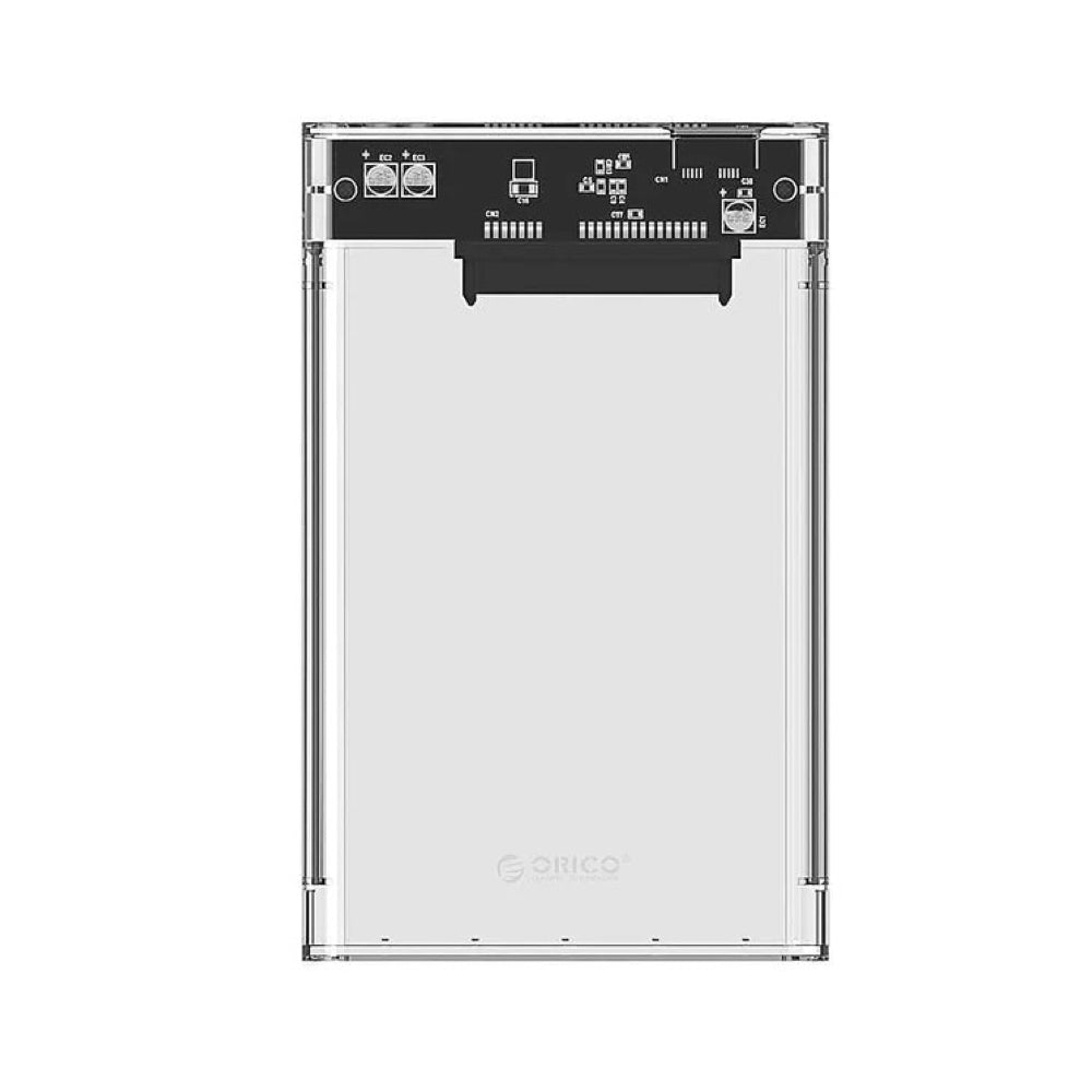 Orico Type-C 2.5 Inch HDD Enclosure - Clear - Mac Shack