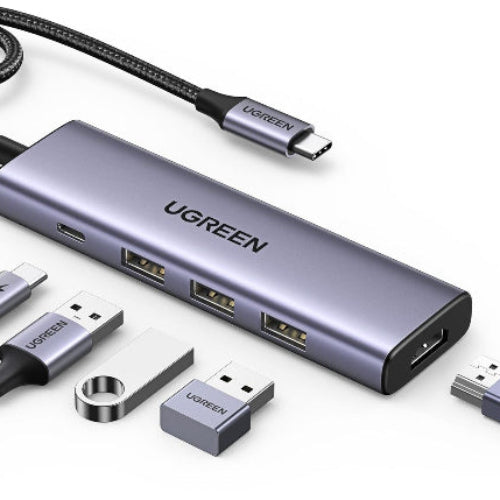 Ugreen 5-in-1 Multifunctional USB-C Adapter