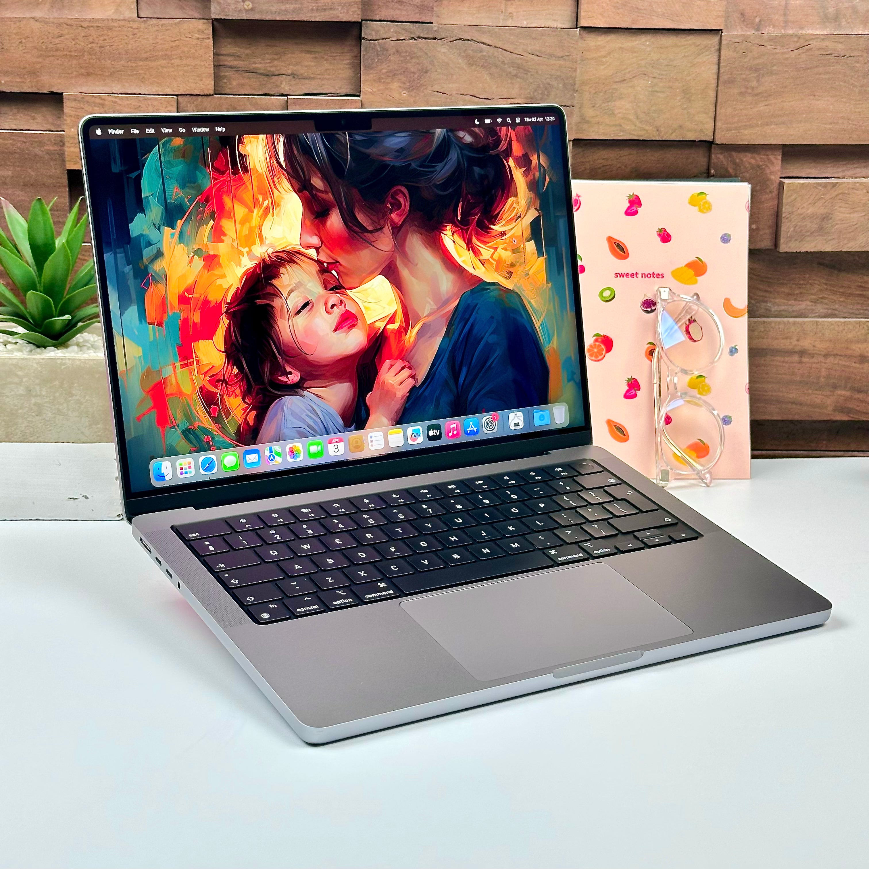 2021 Apple MacBook Pro 14-Inch M1 Pro 8-Core CPU, 14-Core GPU (16GB Unified RAM, 512GB SSD, Space Gray) - Pre Owned / 3 Month Warranty - Mac Shack